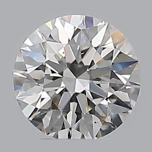 Round diamond — real photo