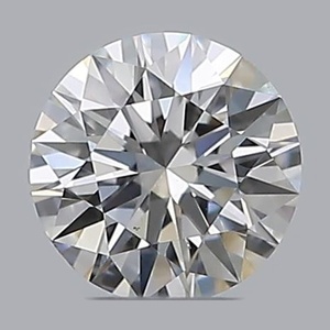 Round diamond — real photo