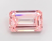 10.03 Ct. Fancy Intense Pink Emerald Lab Grown Diamond