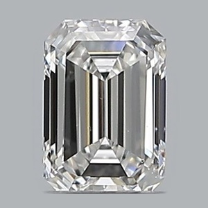 Emerald diamond — real photo
