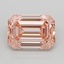 4.52 Ct. Fancy Vivid  Pink Emerald Lab Grown Diamond