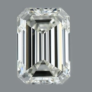 Emerald diamond — real photo