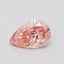 0.42 Ct. Fancy Intense Pink Pear Lab Grown Diamond
