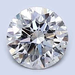 Round diamond — real photo