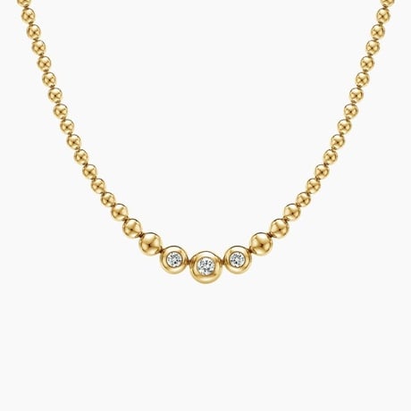 Lab Diamond Bubble Necklace (2/5 ct. tw.)