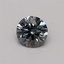 0.32 Ct. Fancy Intense Blue Round Lab Grown Diamond