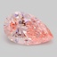 5.00 Ct. Fancy Vivid Pink Pear Lab Grown Diamond