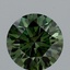 2.54 Ct. Fancy Vivid Green Round Lab Grown Diamond