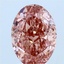 3.05 Ct. Fancy Vivid Pink Oval Lab Grown Diamond
