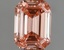 1.02 Ct. Fancy Vivid Pink Emerald Lab Grown Diamond