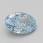2.08 Ct. Fancy Vivid Blue Oval Lab Grown Diamond