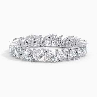 Olivetta Lab Diamond Eternity Ring - Brilliant Earth