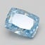 2.04 Ct. Fancy Vivid Blue Cushion Lab Grown Diamond