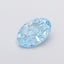 1.03 Ct. Fancy Vivid  Blue Oval Lab Grown Diamond