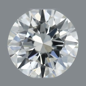 Round diamond — real photo