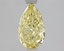 1.58 Ct. Fancy Intense  Yellow Pear Lab Grown Diamond