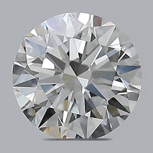 Round diamond — real photo