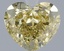 1.55 Ct. Fancy Intense Yellow Heart Lab Grown Diamond