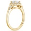 18K Yellow Gold Camillia Diamond Ring (1/4 ct. tw.), smallside view