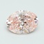 3.00 Ct. Fancy Intense Pink Oval Lab Grown Diamond