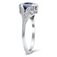 The Morin Ring, smalltop view on a hand