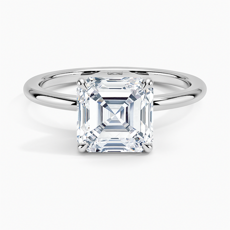 18K White Gold Fairmined 1.5mm Comfort Fit Ring
