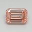 3.00 Ct. Fancy Intense Pink Emerald Lab Grown Diamond