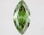2.10 Ct. Fancy Vivid Green Marquise Lab Grown Diamond