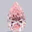 0.92 Ct. Fancy Vivid  Pink Pear Lab Grown Diamond