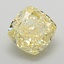 2.71 Ct. Fancy Intense Yellow Cushion Lab Grown Diamond