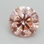 2.00 Ct. Fancy Intense Pink Round Lab Grown Diamond