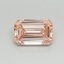 0.51 Ct. Fancy Intense Pink Emerald Lab Grown Diamond