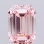 1.82 Ct. Fancy Intense Pink Emerald Lab Grown Diamond