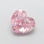 1.85 Ct. Fancy Intense  Pink Heart Lab Grown Diamond