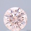 1.77 Ct. Fancy Intense Pink Round Lab Grown Diamond