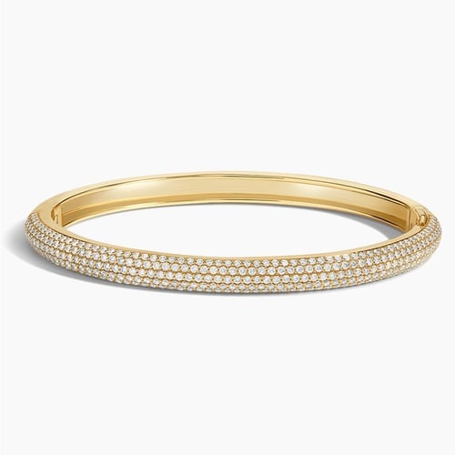 【美品】human made bangle gold Zircon Studded Deluxe Bangle Bracelet – Saeed Jewelry