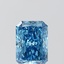 1.02 Ct. Fancy Vivid Blue Radiant Lab Grown Diamond