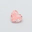 0.67 Ct. Fancy Vivid  Pink Heart Lab Grown Diamond