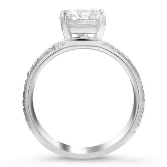 Custom Dual Band Diamond Ring