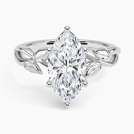 Budding Willow Solitaire Ring - Brilliant Earth