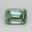 3.03 Ct. Fancy Vivid Green Emerald Lab Grown Diamond