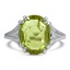 Edwardian Peridot Cocktail Ring