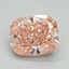 2.15 Ct. Fancy Vivid Pink Cushion Lab Grown Diamond