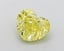 2.18 Ct. Fancy Intense  Yellow Heart Lab Grown Diamond