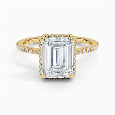 18K Yellow Gold Gala Diamond Ring