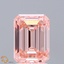 2.20 Ct. Fancy Intense Pink Emerald Lab Grown Diamond