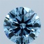 2.00 Ct. Fancy Vivid Blue Round Lab Grown Diamond