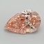 4.20 Ct. Fancy Vivid Pink Pear Lab Grown Diamond