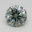 0.82 Ct. Fancy Intense Green Round Lab Grown Diamond