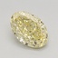 1.17 Ct. Fancy Yellow Oval Lab Grown Diamond